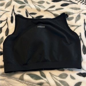Black Gymshark sports bra size M